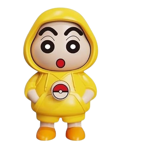 Face Changing Shinchan Keychain – 3D Cartoon Character with 3 Funny Expressions Mini Action Figure Key Holder for cars, Backpacks, bags